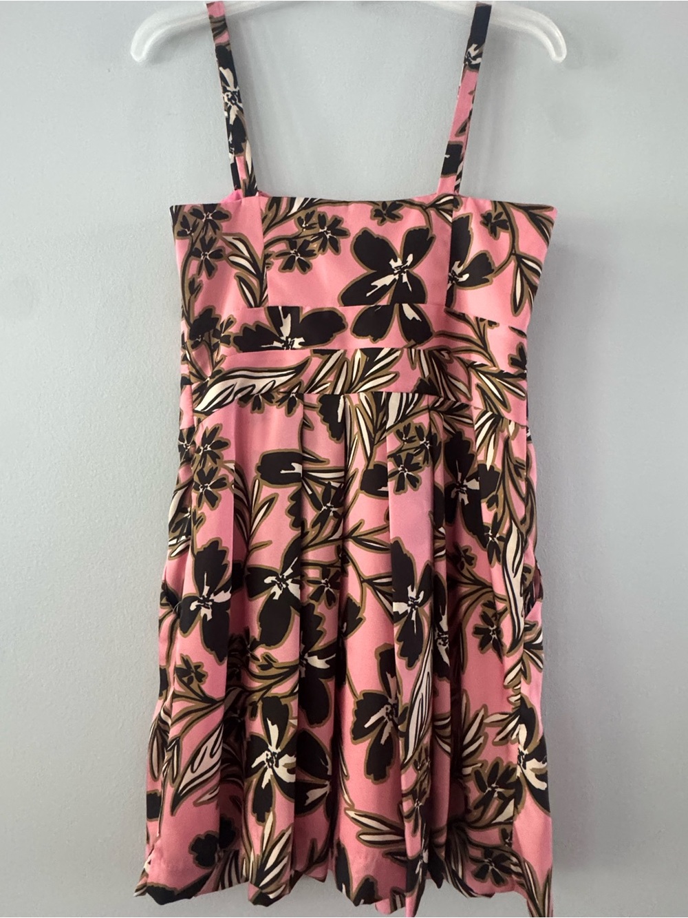 Milly Pink Floral Bow-Front Sundress - Picture 5 of 7